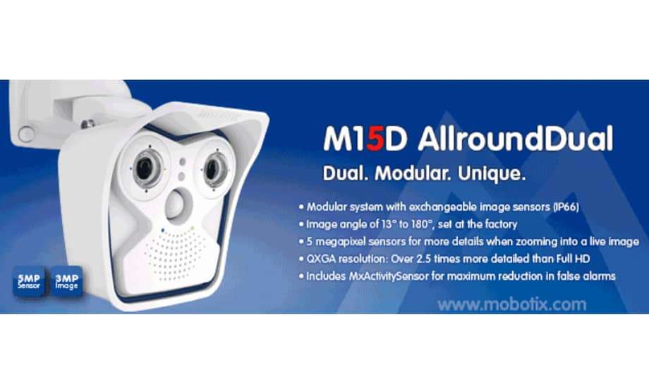 New MOBOTIX M15D and S15D dual thermographic camera models