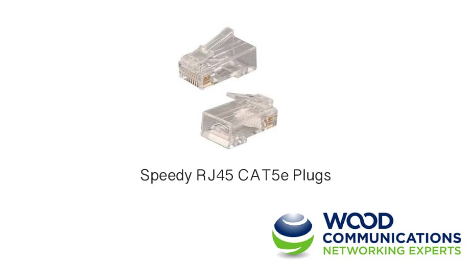 Speedy RJ45 CAT5e & CAT6 Plugs