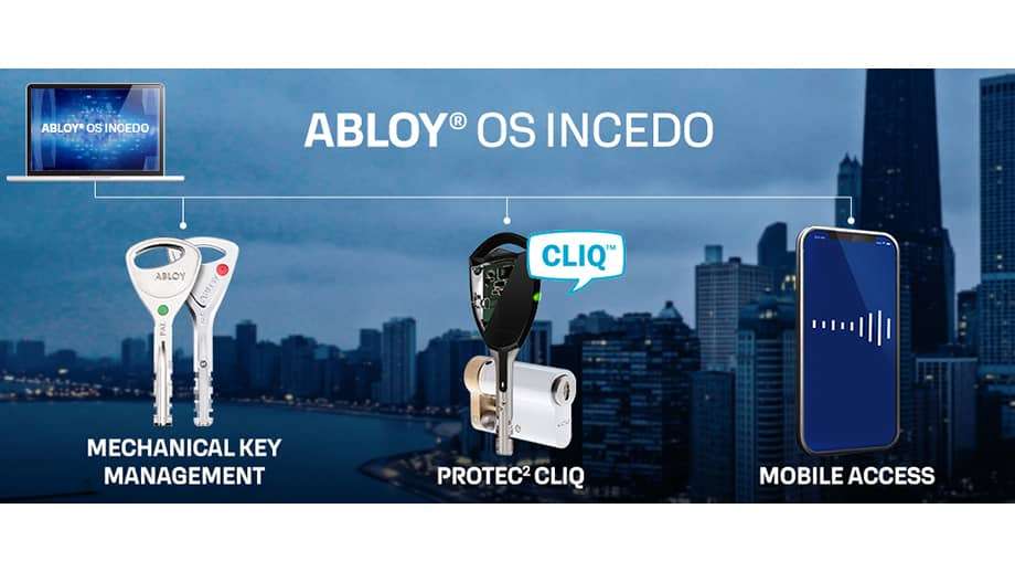 Abloy introduces new access management solution for professional end-users – ABLOY® OS INCEDO