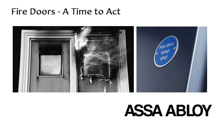 Assa Abloy Security Doors Launches Fire Doors Safety Whitepaper Risk