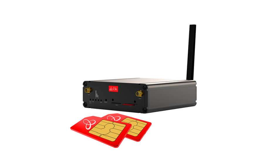 CSL Router with Dual 4G WorldSIM