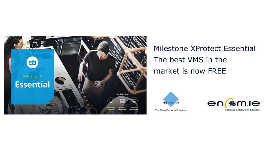 Milestone XProtect Essential – Free VMS