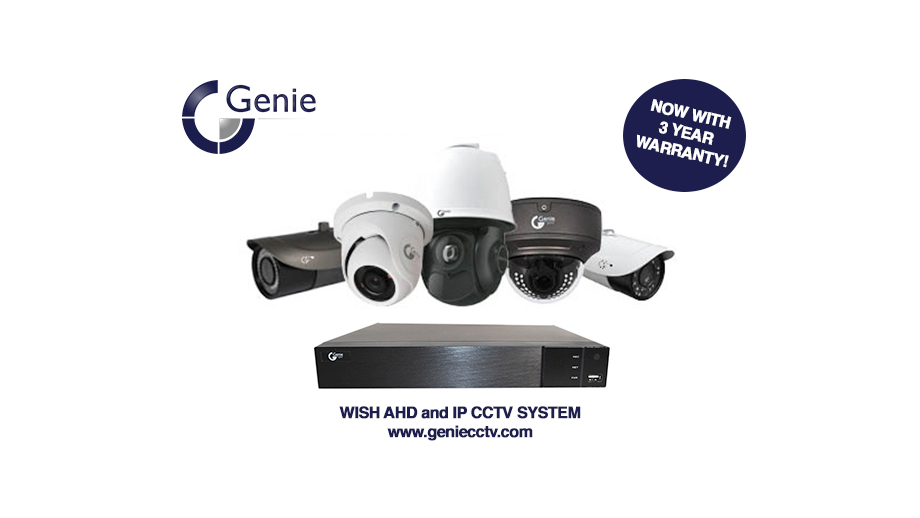 Genie announces a new three-year product warranty on its Wish IP and AHD Products