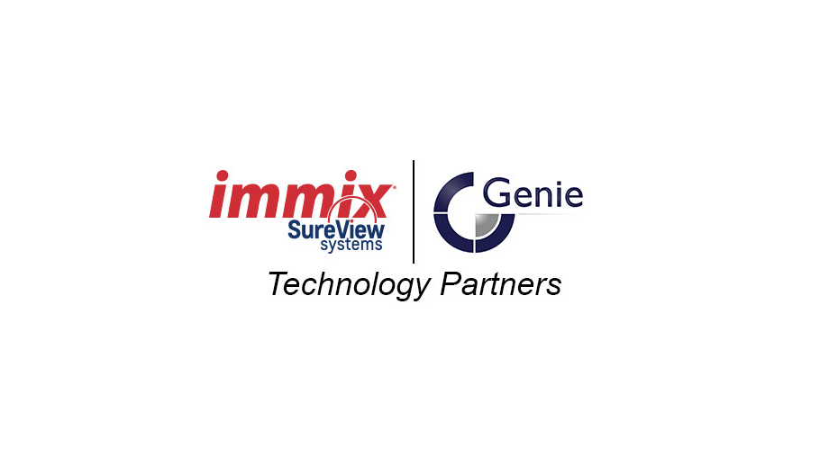 Genie partners with Sureview to integrate Immix® Command Centre software with its CCTV solutions.