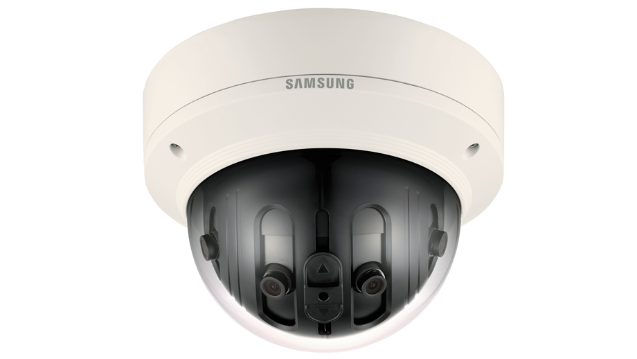 New Samsung Wisenet P series Panoramic 180° Camera with unique H.265 & WiseStream compression