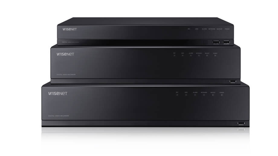 New Wisenet Pentabrid Video Recorders simplify analogue to IP migration