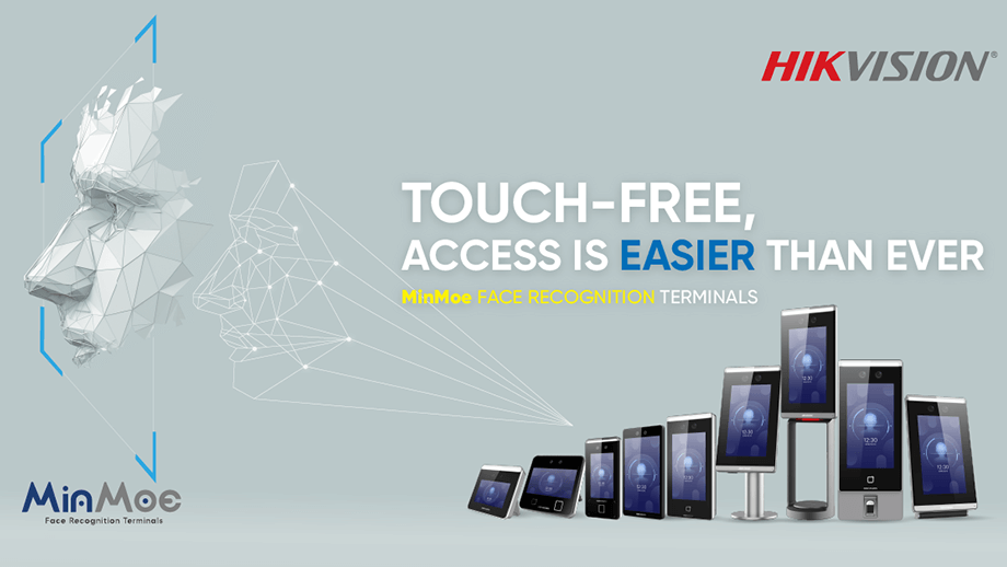 Hikvision Announces “Touch-free” MinMoe Face Recognition Terminals for Easier Access Control and Time Attendance