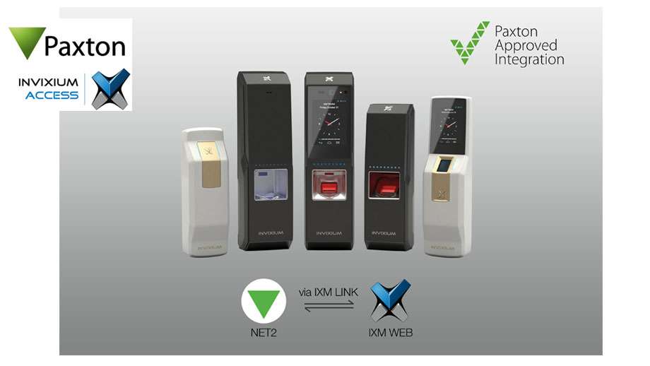 Invixium Integrates with Paxton’s Net2 Access Control to Provide a Simple Biometric Experience