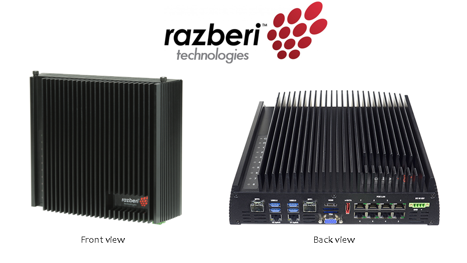 Rugged razberi™ is the tough, all-in-one, intelligent video surveillance appliance.