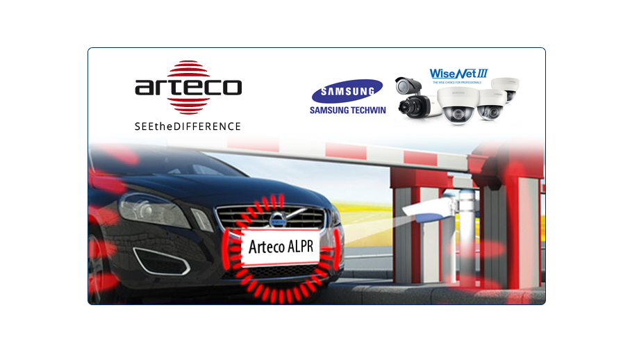 Arteco + Samsung = Top-level license plate reading system