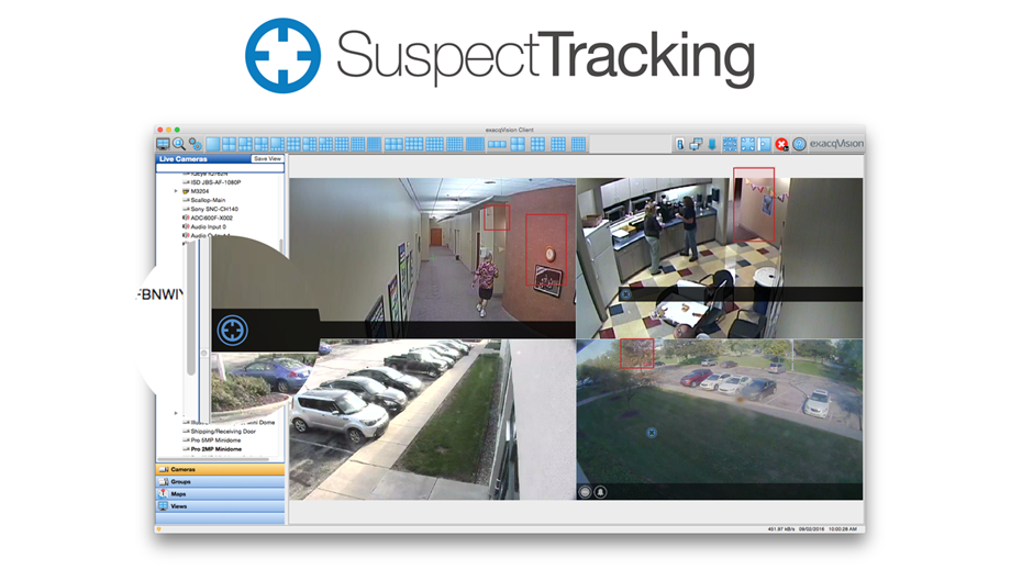 exacqVision 8.0 Introduces Suspect Tracking