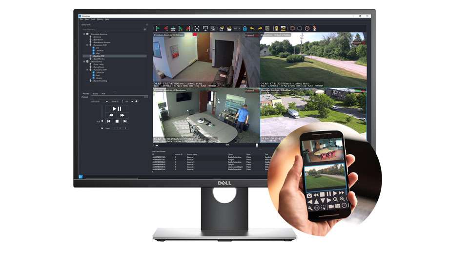 Wavestore v6.18 offers Multiple Video Display Areas